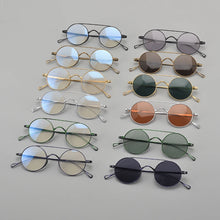 Load image into Gallery viewer, Vintage Pure Titanium Eyeglasses Frame Men Retro Round Pilot Glasses Frame Women Japan Luxury Brand Designer Small Face Eyewear