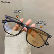 Carica l&#39;immagine nel visualizzatore di Gallery, Transparent Computer Glasses Frame Women Men Anti Blue Light Eyewear Blocking Optical Spectacle Eyeglass Square