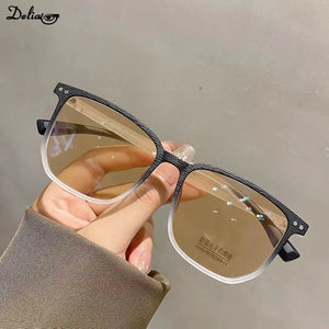 Transparent Computer Glasses Frame Women Men Anti Blue Light Eyewear Blocking Optical Spectacle Eyeglass Square