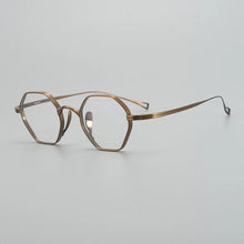 Load image into Gallery viewer, Vintage Pure Titanium Glasses Frame Men Retro Ultra Light Eyeglasses Frame Women Japan Luxury Brand Designer Small Face Eyewear