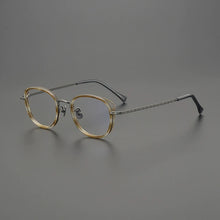 Carica l&#39;immagine nel visualizzatore di Gallery, Gatenac Handmade Pure Titanium Glasses Frame Men Cat Eyes Eyeglasses Frame Women 2025 New Fashion Luxury Brand Designer Eyewear