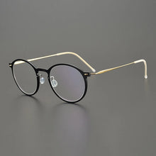 Carica l&#39;immagine nel visualizzatore di Gallery, Gatenac Ultra Light Titanium Glasses Frame Men Transparent Eyeglasses Frame Women Denmark Luxury Brand Eyewear