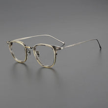 Load image into Gallery viewer, Vintage Pure Titanium Glasses Frame Men Ultra Light Square Prescription Myopia Eyeglasses Frame Women Luxury Brand Eyewear