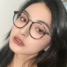 Load image into Gallery viewer, Elbru-1-1.5-2-2.5-3-3.5-4 Finished Myopia Glasses Women Vintage Round Anti-Blue Light Eyeglasses Men Optical Nearsighted Eyewear