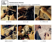 Load image into Gallery viewer, Top designer round frame frames for men and women personality pure titanium color optical frames formulated myopia prescription