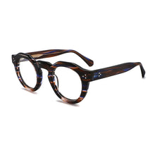 Load image into Gallery viewer, Gatenac Vintage Handmade Acetate Glasses Frame Men Round High Quality Eyeglasses Frame Women Retro Luxury Brand Designer Eyewear