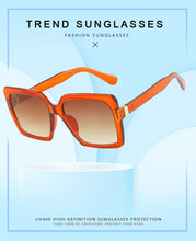 Load image into Gallery viewer, Oversized Shades Sunglasses Women Black Square Sun Glasses Male Vintage Retro Glasses Female Women Lentes De Sol Hombre