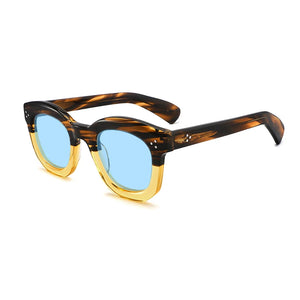 Handmade Designer Polarized Acetate Sunglasses Men 2025 New Vintage Quality UV400 Sunglasses Women Retro Luxury Brand Eyewear