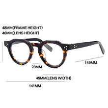 Load image into Gallery viewer, Gatenac Vintage Handmade Acetate Eyeglasses Frame Men 2025 New Quality Glasses Frame Women Retro Luxury Brand Designer Eyewear