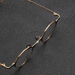 Vintage Pure Titanium Eyeglasses Frame Men Retro Ultra Light Designer Glasses Frame Women Japan Luxury Brand Small Face Eyewear