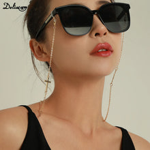 Carica l&#39;immagine nel visualizzatore di Gallery, 2024 New Pendant Glasses Chains Cross Eyeglasses Sunglasses Spectacles Metal Chain Holder Cord Lanyard Necklace
