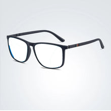 Carica l&#39;immagine nel visualizzatore di Gallery, TR90 Temple Alloy Square Frame Comfortable Nose Pads Photochromic Gray Reading Glasses +0.75 To +4