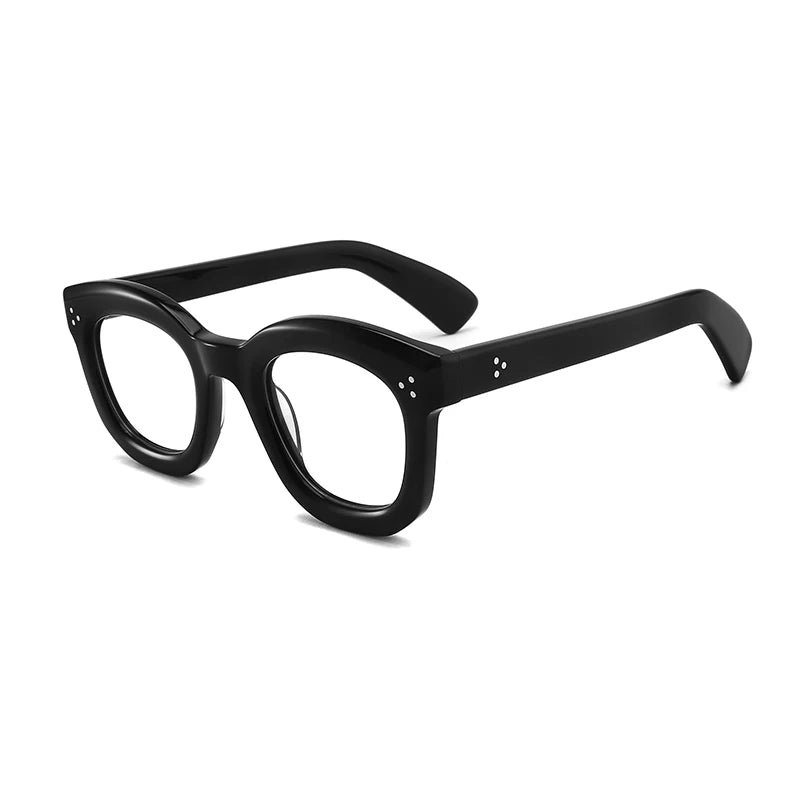 Gatenac Handmade Acetate Glasses Frame Men 2025 New Quality Vintage Eyeglasses Frame Women Retro Luxury Brand Designer Eyewear