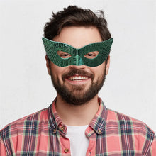 Load image into Gallery viewer, New Carnival Party Masked Sequin Gradient Glasses Half Face Mask Masquerade Performance Plastic Holiday Mask Props