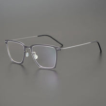 Carica l&#39;immagine nel visualizzatore di Gallery, Ultra Light Titanium Glasses Frame Men Square Prescription Optical Myopia Transparent Eyeglasses Women 2023 Luxury Brand Eyewear