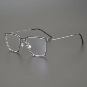 Ultra Light Titanium Glasses Frame Men Square Prescription Optical Myopia Transparent Eyeglasses Women 2023 Luxury Brand Eyewear