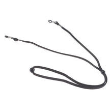 Carica l&#39;immagine nel visualizzatore di Gallery, 5PCS Black Neck Buckle Lanyard Holder PU Glasses Masks Chain Neck Strap Adult
