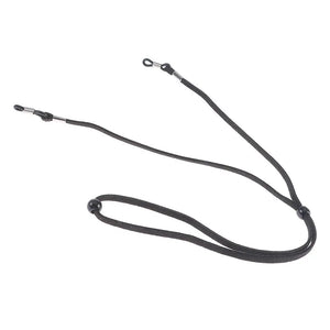 5PCS Black Neck Buckle Lanyard Holder PU Glasses Masks Chain Neck Strap Adult