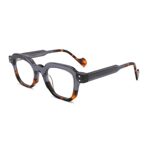 Gatenac Vintage Handmade Acetate Glasses Frame Men 2025 New Square Eyeglasses Frame Women Retro Designer Luxury Brand Eyewear