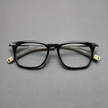 Load image into Gallery viewer, Vintage Titanium Optical Eyeglasses Frame Men Square Prescription Myopia Acetate Glasses Frame Women Luxury Brand Retro Eyewear