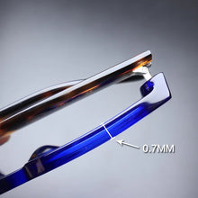 Load image into Gallery viewer, Vintage Thicken Acetate Glasses Frame Men Women Prescription Handmade Eyeglasses Frame Retro Luxury Brand Designer Eyewear