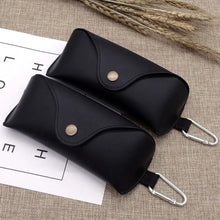 Load image into Gallery viewer, Portable With Metal Buckle Optical Glasses Case Eyewear Eyeglasses Pouch Sunglasses Box PU Leather Glasses Bag