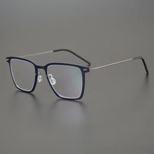 Carica l&#39;immagine nel visualizzatore di Gallery, Ultra Light Titanium Glasses Frame Men Square Prescription Optical Myopia Transparent Eyeglasses Women 2023 Luxury Brand Eyewear