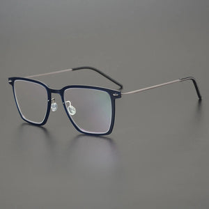 Ultra Light Titanium Glasses Frame Men Square Prescription Optical Myopia Transparent Eyeglasses Women 2023 Luxury Brand Eyewear