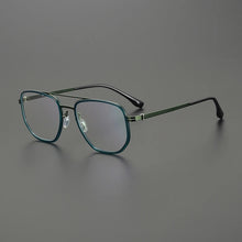 Load image into Gallery viewer, Gatenac Vintage Pure Titanium Eyeglasses Frame Men Pilot Glasses Frame Women 2025 New Ultra Light Luxury Brand Designer Eyewear