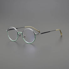 Load image into Gallery viewer, Gatenac Vintage Pure Titanium Glasses Frame Men Vintage Round Eyeglasses Frame Women 2025 New Luxury Brand Designer Eyewear