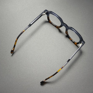 Gatenac Vintage Handmade Acetate Glasses Frame Men 2025 New Square Eyeglasses Frame Women Retro Designer Luxury Brand Eyewear