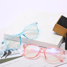 Load image into Gallery viewer, Elbru Transparent Myopia Glasses Women Men Retro Myopia Reading Eyewear Ultralight Round Shortsighted Eyeglasses Diopter 0-1-6