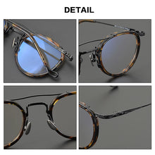 Load image into Gallery viewer, Gatenac Vintage Pure Titanium Eyeglasses Frame Men Vintage Pilot Glasses Frame Women 2025 New Luxury Brand Designer Eyewear
