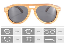 Load image into Gallery viewer, SHINU Brand wooden sun glassed for men  polarized sunglasses 2024 y2k glasses polarized fishing sunglasses handmade nture wood