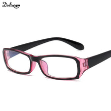 Carica l&#39;immagine nel visualizzatore di Gallery, Myopia Glasses Rectangle Frame Clear Lens Eyeglasses HD Myopia Glasses Men Women Ultralight Glasses 0 TO-4.0
