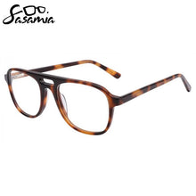 Load image into Gallery viewer, SASAMIA Male Glasses Frame Rectangle Glasses Double Layer Men Vacation Eyeglasses Optical Prescription Reading Man Glasses