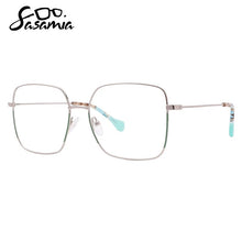 Load image into Gallery viewer, SASAMIA Unisex Glasses Frame Myopia Astigmatism Eyeglass Frames Metal Eyewear Woman Glasses Frame Optical Thin Frames
