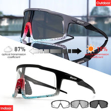 Load image into Gallery viewer, SCVCN Photochromic Cycling Glasses Men Sunglasses UV400 Bicycle Eyewear MTB Outdoor Bike Goggles Woman Riding Driving Bicycle