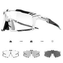 Load image into Gallery viewer, SCVCN Photochromic Cycling Glasses Men Sunglasses UV400 Bicycle Eyewear MTB Outdoor Bike Goggles Woman Riding Driving Bicycle