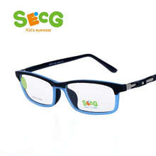 Load image into Gallery viewer, SECG Cute Soft Flexible Optical Children Glasses Frame Silicone Kids Glasses Eyewear Myopia Hyperopia Oculos Spectacles