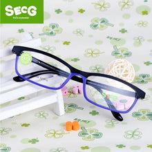 Load image into Gallery viewer, SECG Cute Soft Flexible Optical Children Glasses Frame Silicone Kids Glasses Eyewear Myopia Hyperopia Oculos Spectacles