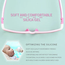 Load image into Gallery viewer, SECG Optical Children Glasses Frame TR90 Silicone Glasses Children Flexible Protective Kids Glasses Diopter Eyeglasses Rubber