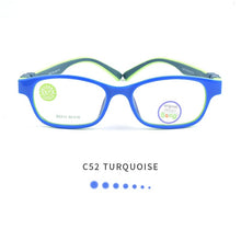 Load image into Gallery viewer, SECG Optical Children Glasses Frame TR90 Silicone Glasses Children Flexible Protective Kids Glasses Diopter Eyeglasses Rubber