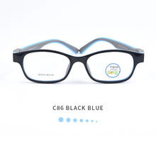 Load image into Gallery viewer, SECG Optical Children Glasses Frame TR90 Silicone Glasses Children Flexible Protective Kids Glasses Diopter Eyeglasses Rubber