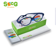 Load image into Gallery viewer, SECG Optical Myopia Oval Round Children Glasses Frame Plastic Glasses for Sight Children Correction Soft Kids Eyewear Frame