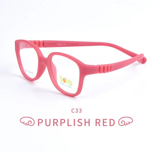 SECG Top Brand Children Prescription Myopia Optical Glasses Frames Resin Glasses For Kids Protective Kids Eyewear TR911