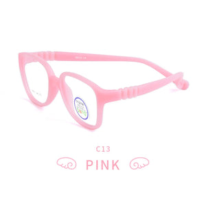 SECG Top Brand Children Prescription Myopia Optical Glasses Frames Resin Glasses For Kids Protective Kids Eyewear TR911