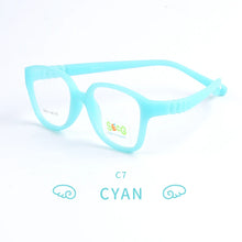 Load image into Gallery viewer, SECG Top Brand Children Prescription Myopia Optical Glasses Frames Resin Glasses For Kids Protective Kids Eyewear TR911