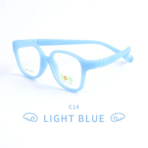 SECG Top Brand Children Prescription Myopia Optical Glasses Frames Resin Glasses For Kids Protective Kids Eyewear TR911