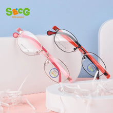 Load image into Gallery viewer, SECG brand children&#39;s eyeglasses frame Boys girls Little children myopia, hyperopia and amblyopia with children&#39;s eyeglasses fra